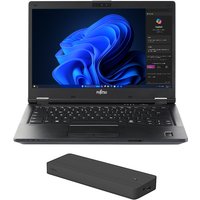 Fujitsu Lifebook E548 14" i5-8350U/8GB/256GBSSD/FHD + Dock W11P