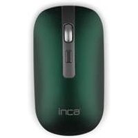 INCA Wrls Maus 1600DPI/4Tasten/2.4GHzUSB-A/-C/Metallic ge retail – Ansicht 1
