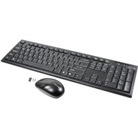 Logilink Tastatur Wireless 2,4GHz mit Maus black – Ansicht 1