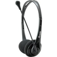 Equip Chat Headset Kopfhörer Kabelgebunden Kopfband Anrufe/Musik Schwarz – Ansicht 1