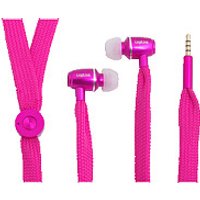 Logilink Stereo In-Ear Headset mit Mikro, 1x 3,5mm, pink – Ansicht 1