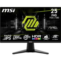 62,2 cm (24.5"") 1920 x 1080 Pixel MSI 9S6-3BC21M-021 16:9 Full HD Rapid IPS 0,5 ms 300 Hz HDR DisplayPort HDMI VESA