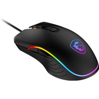 MSI Forge GM300 Gaming Maus, Black, USB