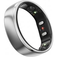 RingConn Smart Ring Gen2 Air für Frauen und Männer - Schlaf- und Fitness Tracking Wearable - Herzfrequenz - Galaxie-Silber Größe 12