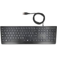 DELOCK USB Tastatur kabelgebunden 1,5 m schwarz mit XXL Bstb