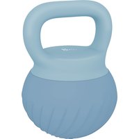 SPORTNOW Kettlebell 8 kg, Soft-Kettlebell mit Metallsandfüllung und rutschfestem Griff, für Bodybuilding-Training zu Hause und im Fitnessstudio, Hellblau Aosom – Ansicht 1