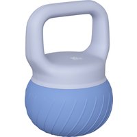 SPORTNOW Kettlebell 10 kg, Kettlebell mit ergonomischem, rutschfestem Griff, Kugelhantel, Krafttraining, Workout, für Fitnessstudio, blau Aosom – Ansicht 1