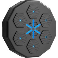 SPORTNOW Elektronische Bluetooth Boxmaschine mit Musik und LED, wandmontiertes Smart Boxziel für Erwachsene, ideal für Heimübungen Aosom.de – Ansicht 1