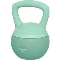 SPORTNOW Kettlebell 8kg mit rutschfestem Griff für Fitness, Muskelaufbau, Cardio, Grün Aosom – Ansicht 1