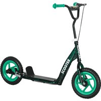 AIYAPLAY Kinderroller Scooter Tretroller mit verstellbarem Lenker, großen Rädern Handbremse Kickscooter 11,8 Zoll Cityroller für 6-12 Jahren Jungen und Mädchen 