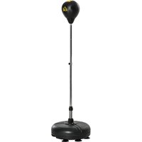 HOMCOM Punchingball Set Standbox Fitness Boxsack höhenverstellbar 133-151 cm mit Handschuhen für Profi und Anfänger Aosom.de – Ansicht 1