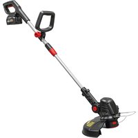Outsunny Akku-Trimmer 18V 2-in-1 Akku-Kantenschneider mit 2 x 4,0Ah Akkus und Ladegerät bürstenloser Motor verstellbare Stange verstellbarer Kopf und Griff Schn – Ansicht 1