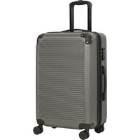 HOMCOM Hartschalenkoffer 66 cm, erweiterbar, ABS, mit 4 Spinner-Rollen, oberem und seitlichem Griff, TSA-Schloss, Schutzecken, Dunkelgrau Aosom – Ansicht 1