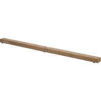 HOMCOM Schwebebalken 210 cm klappbar für Indoor Outdoor, Turnbalken Balance Beam bis 120 kg, stabiler Balancierbalken in Braun Aosom.de – Ansicht 1
