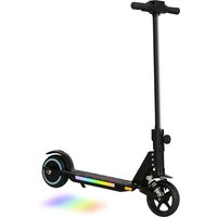 SPORTNOW Kinder Elektroroller 6-14 Jahre, klappbarer elektrischer Roller für Kinder, max. Geschwindigkeit 14 km/h Reichweite von 6 km mit Doppelbremse, bunte Li – Ansicht 1