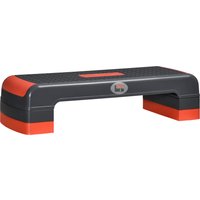 HOMCOM Aerobic-Stepper Höhenverstellbares Steppbrett Fitness Heimtrainer 3 Stufen 10/15/20 cm Indoor Outdoor bis 150 kg Aosom.de – Ansicht 1