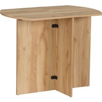 HOMCOM Esstisch Klapptisch Beistelltisch Esszimmertisch Küchentisch Sideboard für Küche Wohnzimmer Funktionstisch Klappbar Modernes Design Spanplatte Eiche 90 x – Ansicht 1