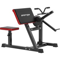 SPORTNOW 2-in-1 Bizeps- und Trizepsmaschine, Prediger-Curl-Bank mit verstellbarem Sitz und Ellbogenauflage, Bizeps-Curl- und Trizeps-Extensionsgerät für Fitness – Ansicht 1