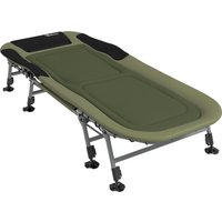 Outsunny Campingbett Feldbett klappbar Reisebett verstellbar Klappbett bis 180 kg belastbar für Outdoor Oxford Grün Aosom
