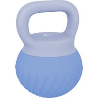 SPORTNOW Kettlebell 8 kg, Hantel mit ergonomischem rutschfestem Griff, Kugelhantel, Krafttraining, Workout, Blau Aosom – Ansicht 1