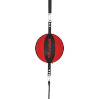 SPORTNOW Boxgestell Doppelend Boxtraining mit Bungee-Seil verstellbare Seilschnalle Clip-on Montage Speedball klappbar für Erwachsene und Jugendliche Aosom – Ansicht 1