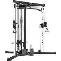 SPORTNOW Home-Gym-Maschine, Multifunktionales Fitnessgerät mit Klimmzugstange, 15-fach verstellbare Krafttrainingsstation für Oberkörperfitness Aosom – Ansicht 1