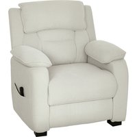 HOMCOM Elektrischer Relaxsessel, 150° Verstellbar mit Fußstütze, Breite Sitzfläche, Leiser elektrischer Sessel, USB-Anschluss, Memory-Funktion, Fernbedienung, S – Ansicht 1