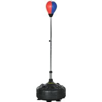 SPORTNOW Punchingball Boxsack höhenverstellbar 147-165 cm, Standbox-Trainer für Fitness & Training, Schwarz Aosom.de – Ansicht 1
