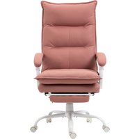 Vinsetto Bürostuhl mit Massagefunktion und Heizung, Bürostuhl, ergonomischer Stuhl mit höhenverstellbar, Neigung der Rückenlehne und Kabel-Fernbedienung, 360° d – Ansicht 1