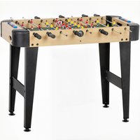 SPORTNOW Kickertisch aus Holz für Kinder, Kickertisch mit 2 Zählern, 8 Griffen, 22 Spielern, 8 Stangen und 2 Bällen, Geschenk für Erwachsene, Familien, Partys,  – Ansicht 1