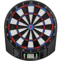 SPORTNOW Elektronische Dartscheibe Dartboard mit LCD-Anzeigen 6 Softdarts 18 Spiele 159 Varianten Dartautomat Dartscheibe Set Für bis zu 8 Spieler Aosom – Ansicht 1