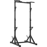 SPORTNOW Hantelständer 2 Ebenen Hantelscheibenständer aus Stahl Langhantelablage bis 200 kg belastbar Hantelablage Squat Rack Langhantelständer für Krafttrainin – Ansicht 1