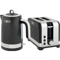 HOMCOM Wasserkocher- und Toaster-Set, 1,7 l 2200 W Schnellkoch-Wasserkocher mit Thermostat und Kalkfilter, 2-Scheiben-Toaster mit 7 Bräunungsstufen, Krümelschub – Ansicht 1