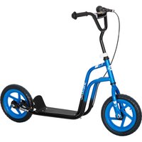 AIYAPLAY Roller Kinder Tretroller Kickscooter mit verstellbarem Lenker, großen Rädern und Handbremse 12 Zoll Scooter für 5-12 Jahren Jungen und Mädchen Blau Aos – Ansicht 1