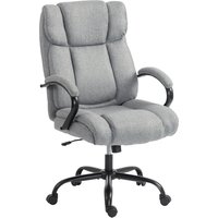Vinsetto Bürostuhl Schreibtischstuhl Gaming Stuhl Drehstuhl Wippfunktion dick gepolsterter ergonomischer Stuhl Belastbarkeit 220 kg Aosom – Ansicht 1