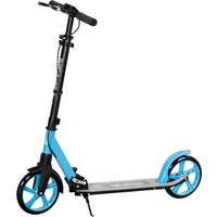 HOMCOM Klapproller für Erwachsene und Kinder ab 14 Jahren, leichter Scooter mit verstellbarem Lenker, großem Rad Ø200 mm, Dämpfer und Bremse, Aluminium, Tragkra – Ansicht 1