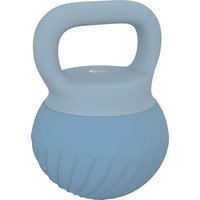 SPORTNOW Kettlebell 6 kg, Soft-Kettlebell mit Metallsandfüllung und rutschfestem Griff, für Krafttraining zu Hause und im Fitnessstudio, Hellblau Aosom – Ansicht 1