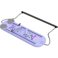 SPORTNOW 5-in-1 Liegestützgriffe klappbar Push Up Bars mit Widerstandsbänder Ellenbogenpads Liegestützgriffen, tragbare Fitness Parallettes für Muskeltraining,  – Ansicht 1