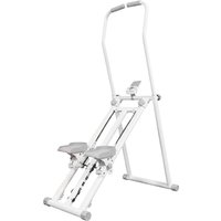 SPORTNOW Klappbarer Treppen-Stepper mit 3 Widerstandsstufen - Vertikaler Climber, höhenverstellbar, LCD-Display, geneigte Pedalen - Fitness-Stepper für Zuhause, – Ansicht 1