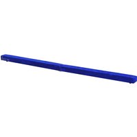HOMCOM Schwebebalken Turnbalken klappbar für Indoor und Outdoor, 210 cm, bis 120 kg, Blau, ideal für Gymnastik & Training Aosom.de – Ansicht 1