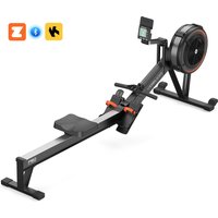 YOSUDA R2 Air Resistance Rudergerät, LCD-Display, für 150-210cm Körpergröße, 158kg Belastbarkeit, klappbar, Bluetooth APP, leise für Zuhause – Ansicht 1