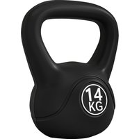 HOMCOM Kettlebell Kugelhantel 14 kg Gewicht-Hantel mit Sand befüllt für Anfänger Zuhause Krafttraining Aosom – Ansicht 1