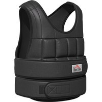 HOMCOM Gewichtsweste 30 kg verstellbar mit 35 Gewichtssäcken für Krafttraining aus Oxford Metall Schwarz 60x50cm Aosom.de – Ansicht 1