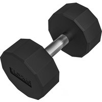 SPORTNOW Kurzhantel insgesamt 15 kg - Krafttraining & Gewichtheben - rutschfester Griff, Fitness, Heimsport, Schwarz Aosom – Ansicht 1