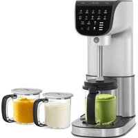 11-in-1 Automatic Ice Cream Maker Machine with 3 Family-Sized Pints – Make Gelato, Sorbet, Milkshakes, Mix-Ins, Brushless Motor, Dishwasher Safe, One-Touch Stor