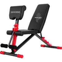 SPORTNOW Klappbare Fitnessbank, multifunktionale Bauchbank neigbar mit 7-stufig verstellbarer Rückenlehne, Flach/Schräg/Negativ, für Heimtraining, Belastbar bis – Ansicht 1