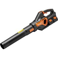 Outsunny Akku-Laubsauger 20V Kabellos Laubbläser mit 2x4.0Ah Akku & Ladegerät Turbo-Boost 162,7 km/h Blasgeschwindigkeit, 912 m³/h Saugleistung 3 Luftstrommodi  – Ansicht 1