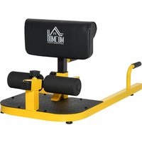 HOMCOM Sissy Squat Kniebeugentrainer 3 in 1 Beintrainer Bauch-Gesäß-Trainer verstellbar bis 120 kg 50 x 97 x 44,5–56,5 cm für effektives Workout Aosom.de – Ansicht 1