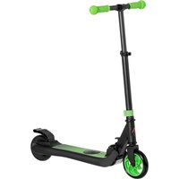 HOMCOM E-Scooter Elektro Scooter 120W Motor 6 km Reichweite max. 8 km/h Elektroroller Belastung bis 50kg, E Roller für ab 6 Jahren Grün+Weiß Aosom – Ansicht 1