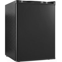 HOMCOM Kleiner Kühlschrank 72.5 L mit Gefrierfach, Mini-Kühlschrank mit 7-stufigem Thermostat, wechselbare Tür, höhenverstellbare Glasablagen, 43 dB, für Schlaf – Ansicht 1